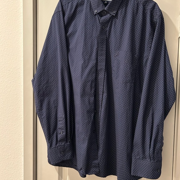Mens, Size XXL, , Navy & White,  Worn 1X Indoors) Excellent Condition) - Picture 2 of 2